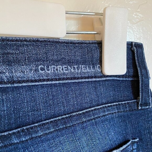 Current Elliott Silverlake Zip Skinny Jeans in Sargent Destroy - Picture 7 of 11